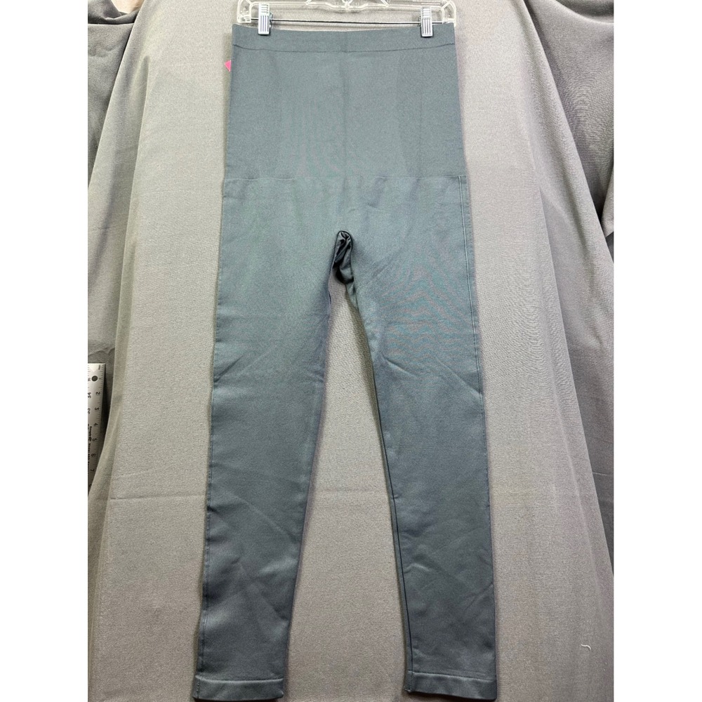 Empetua High Waisted Shaping Leggings Slate Gray Compression Seamles Athletic XL